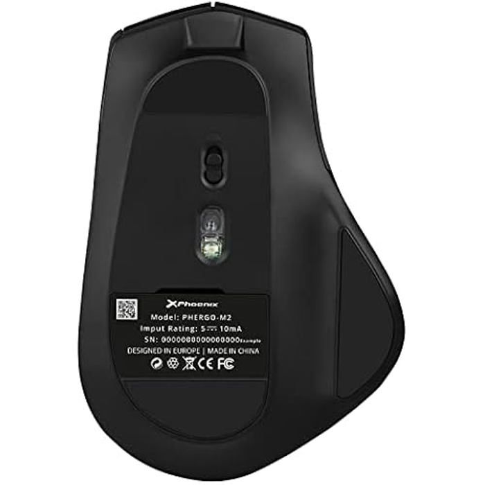 Souris sans fil à 7 boutons Phoenix avec fonction d'économie d'énergie, mode double
