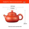 Yixing Large Capacity Purple Clay Teapot with Tea Cup Set for Home Use, Single Pot Kung Fu Tea Set.