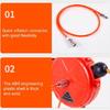 Functional Garden Hoses Reel with Wear Resistant PU Material 180° Swivel Hoses Reel for Long Lasting Performances