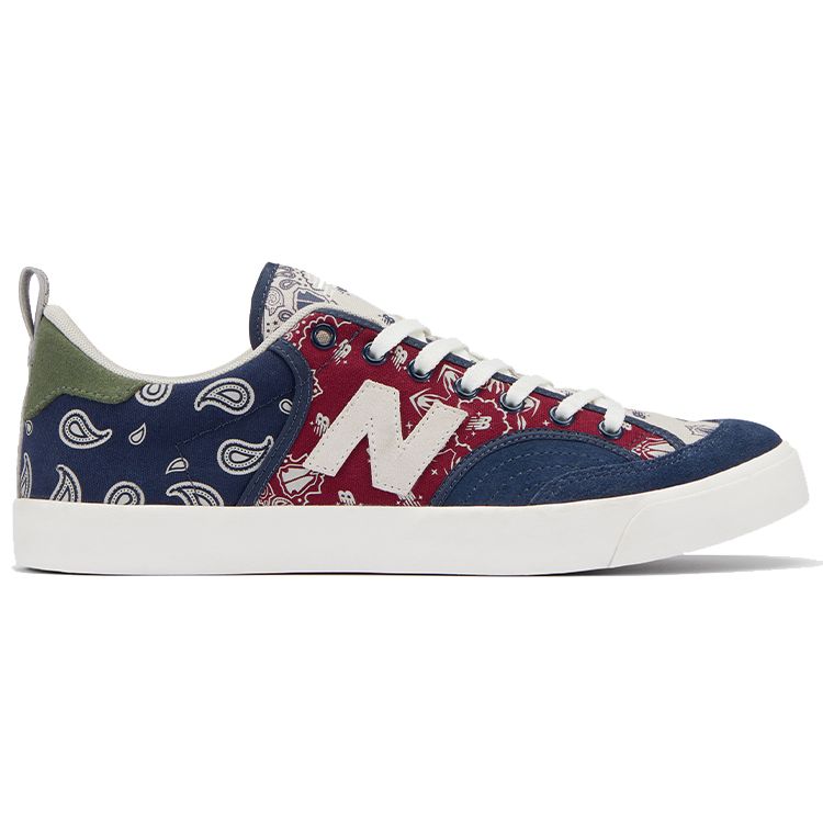 New Balance Numeric 212 Paisley Pack Unisex Sneakers Navy Red Green NM212PA1