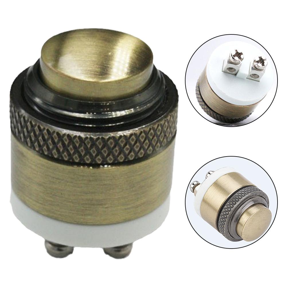 Outdoor Installation Brass Doorbell Button 36V DC Doorbell Switch Access Control Access Control Button 16mm Mounting Hole