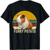 Guinea Pig Shirt Furry Potato Vintage Guinea Pig Funny T-Shirt(2)