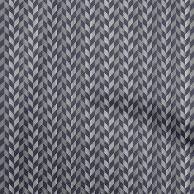 Bumbac Elastic Albastru Marin Material Geometric pentru Haine DIY Matlasat Material Imprimat la Yard 40 Inch