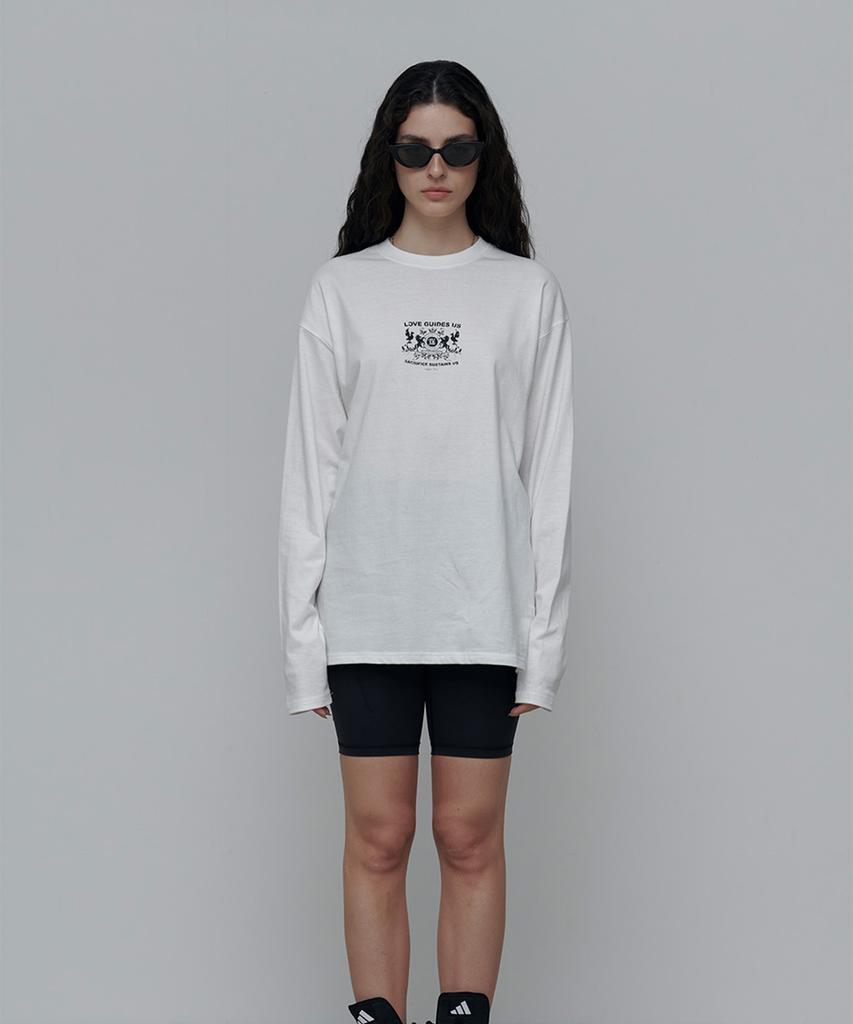 Aenitaimlolig Rose Dyeing Long Sleeve-White