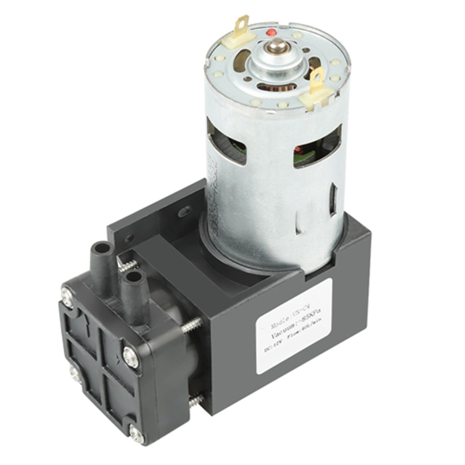 

1шт DC12V 42W Міні Маленький Безмасляний Вакуумний Насос 85 кПа Потік 40 л/хв