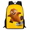 Kinder Cartoon Print Rucksack Grundschulkinder - Leichte Ergonomische Zweigurt-Tasche Mit Atmungsaktivem Oxford-Stoff