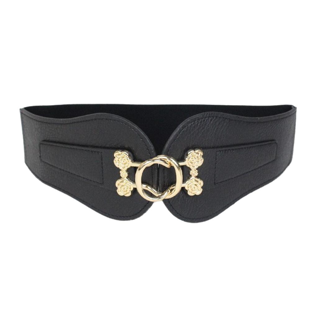 Women Formal Event Wide Waist Belt Elegant Elastic Corset Universal Waist Belt Women Dress Shirt Wide Waist Corset