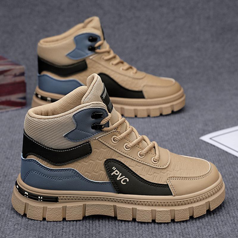 

Tooling Martin shoes men s retro men s shoes autumn low-top casual sports trendy shoes men 44 абрикосовый