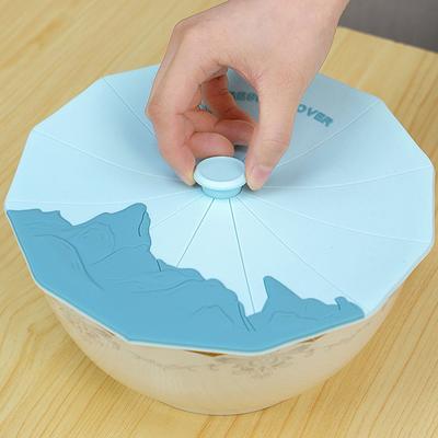 1 szt. Silikonowa osłona na miskę do mikrofalówki, folia spożywcza, pokrywka na miskę, pokrywka na garnek, pokrywka na świeże jedzenie, zatyczka do pokrywki na patelnię, pokrywki na miski, narzędzie kuchenne do gotowania