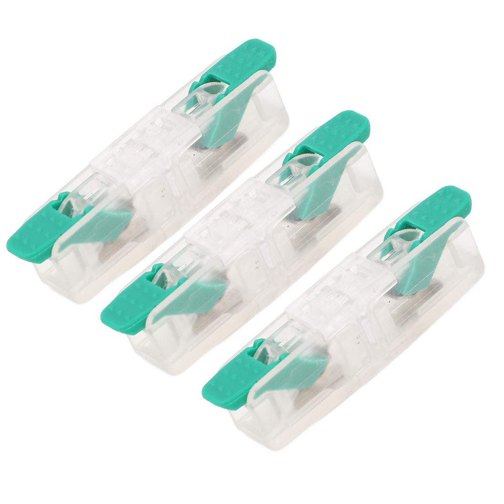 20Pcs Lever Wire Connector Electrical Compact 1 to 1 Inline Quick Connect Splicing Wire Connector Ki