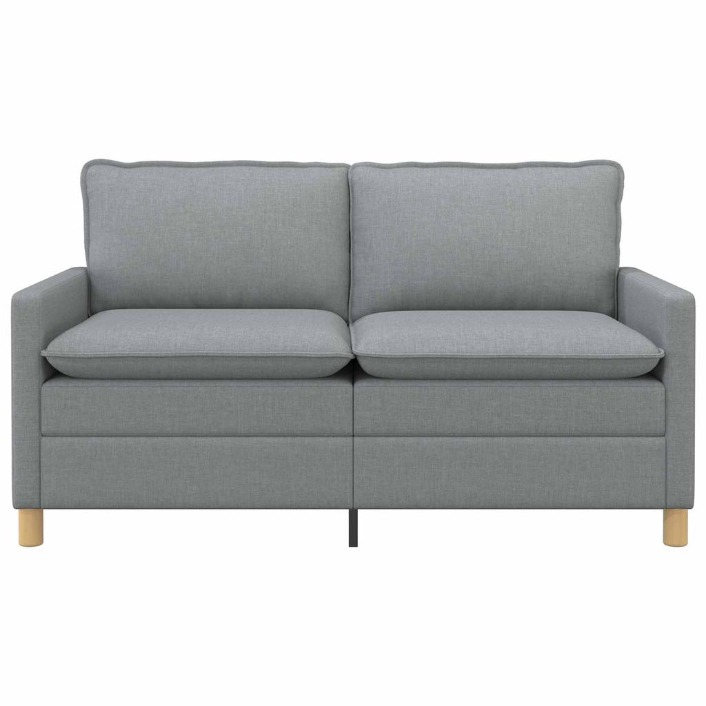 Sofa Light Grey 156 x 81 x 87.5 cm Fabric