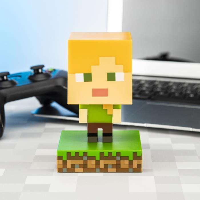 Lampe de nuit - PALADONE - Minecraft Alex - 11 cm - Fun - Écologique