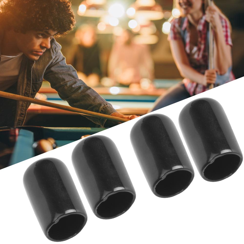 10PCS Rubber Durable Billiard Pool Cue Tip Protector Small Head Club Protective Stick Cover Snooker