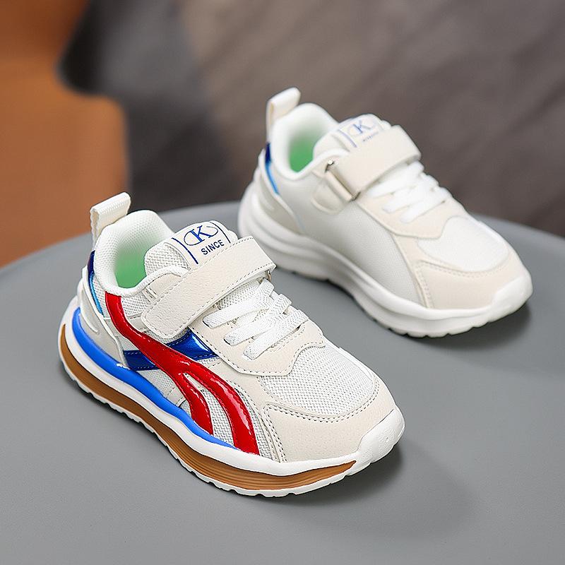 

Детская спортивная обувь 2025 осень новая тонкая подошва кроссовки для детей среднего и старшего возраста мужская и женская модный тренд повседневная детская обувь 38
