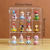 1pc-Ransparent Acrylic Doll Storage Box Bubble Mart Storage Display Stand in-stock Doll Display Box Handheld Doll Storage Bin