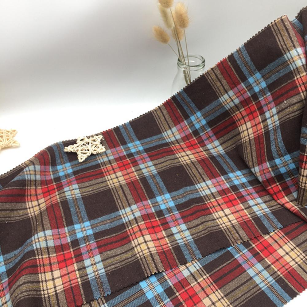 Christmas Plaid Fabric Check Print Polyester Squares Bundles Christmas Buffalo for Sewing Patchwork DIY Craft Holiday Decoration