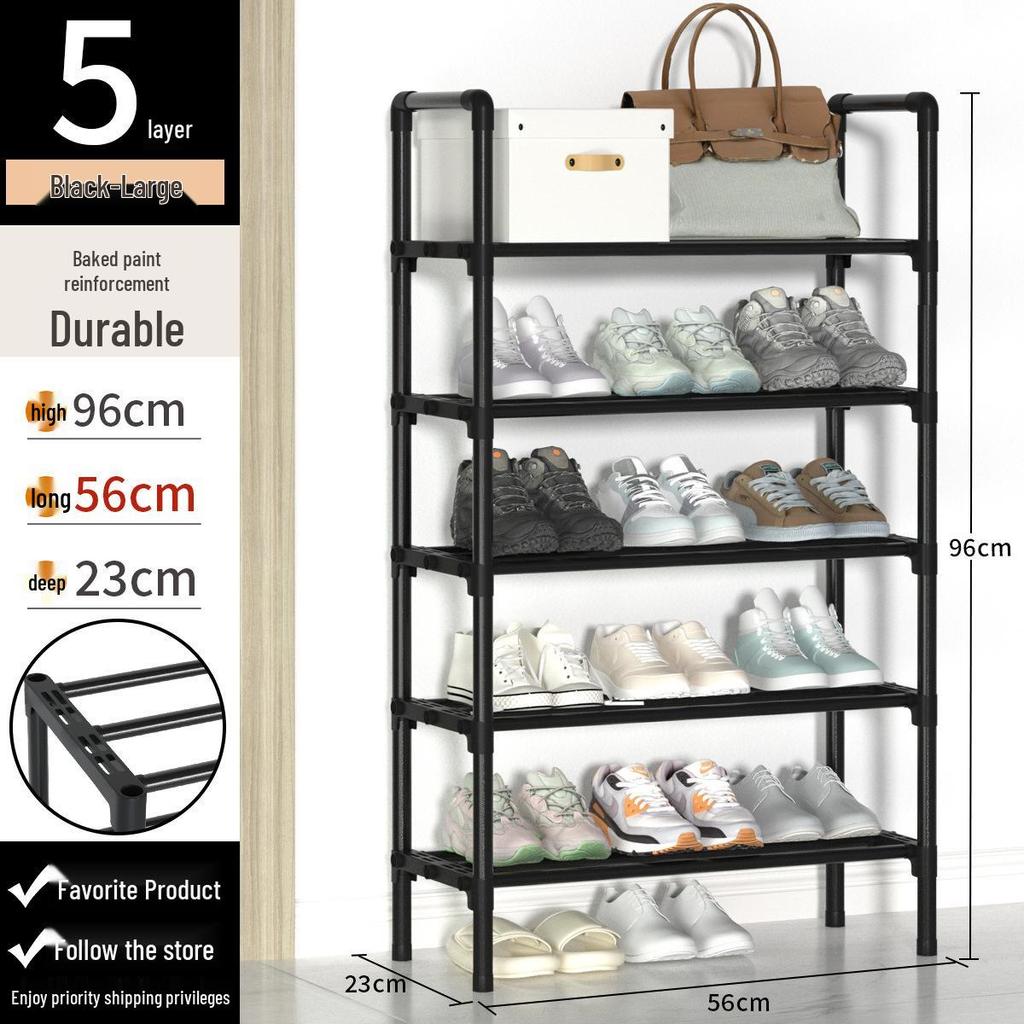 Multi-Tier Shoe Rack: Simple, Economical Storage Cabinet for Dormitory and Entryway