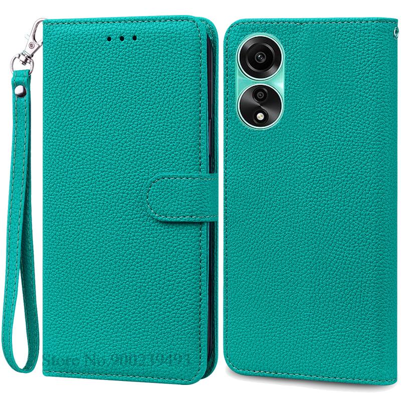 For OPPO A78 4G Case Leather Flip Wallet Case For OPPO A78 CPH2565 Phone Case For OPPO A78 5G CPH2483 CPH2495 Cover Fundas