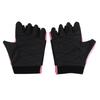 2pcs Cycling Gloves Lightweight Breathable Thickened Non Slip Road Riding Gloves for Weightlifting Yoga Training Fitness Rose Red M