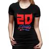 Fabio Quartararo 20 T-shirt pour femme Col rond Streetwear T-shirts pour femme Manches courtes Vêtements d'été Hauts