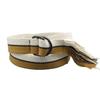 Korean version of fashionable simple and versatile double ring buckle canvas women's belt student casual lazy decorative jeans belt wholesale