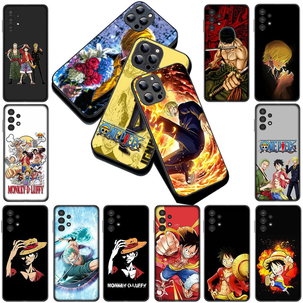 Handyhülle für Motorola Moto G86 G57 E14 E15 G14 G34 G35 G84 G24 A54 G15 Power E22 Hülle One Pieces Luffy Sanji Roronoa Zoro