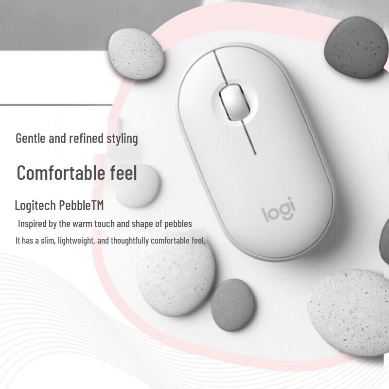 

Logitech PEBBLE M350 Wireless Bluetooth Mouse Medium (10.5-11.5 cm)