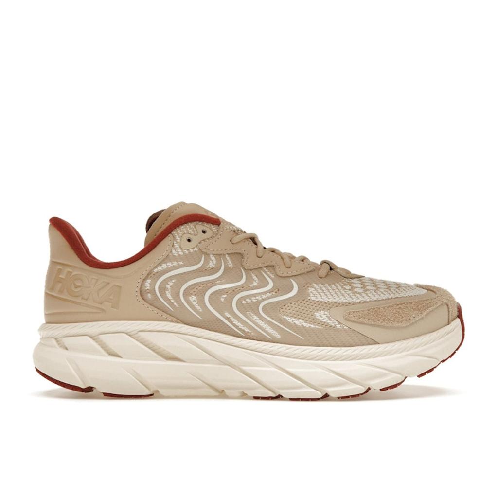 HOKA Clifton LS Shifting Sand Rust Unisex Sneakers Cream 1141550-SSRS