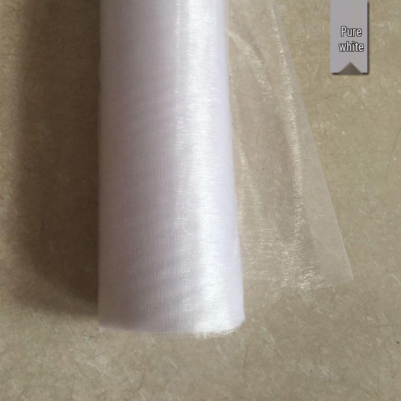 Wedding Stair Railing Gauze Drapes and Floral Decorations Set