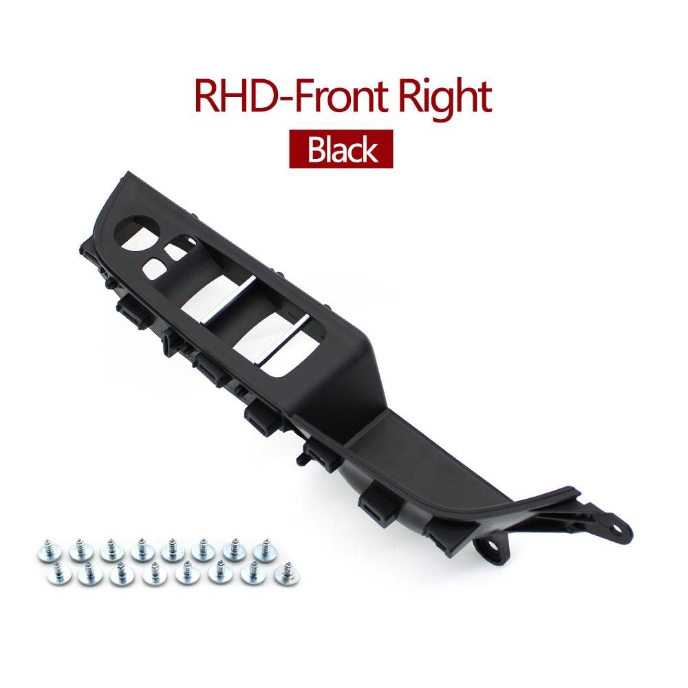 RHD Car Front Driver Door Handle Armrest Cover Left Right Door Pull Handle Panel Cover Trim For BMW 6 Series GT G32 2017-