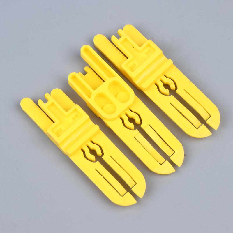 Plastic Anti-Pinch Protection Plate For Brake Calipers - 4-Position Design For Hydraulic Brake Lower Pistons