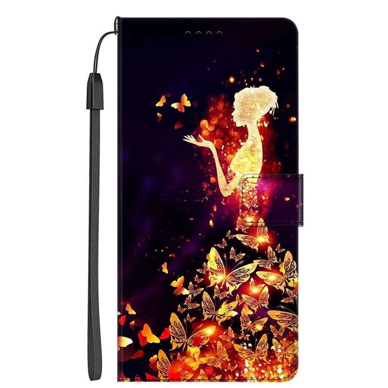 

Phone Case For Honor 400 Lite 5G Flip Leather Book Cover for Honor400 Lite 2025 Wallet Bag Magnetic Bag ABR-NX1 400Lite Printed Honor 400 Lite&Case & Strap