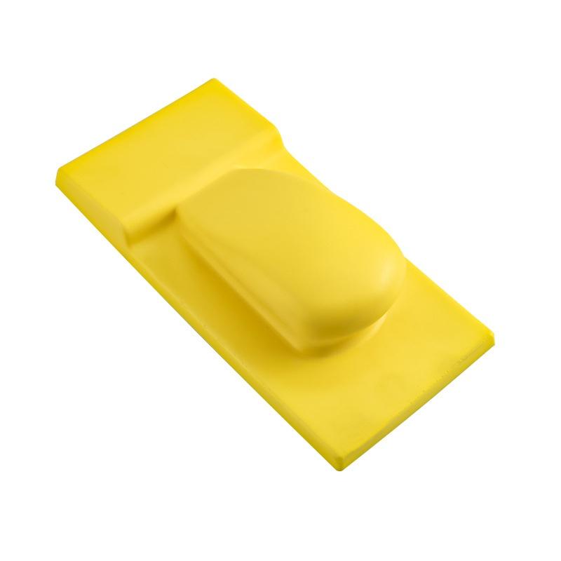 Ruční brusný blok se suchým zipem Ruční brusný blok s prstovým blokem Strany se suchým zipem Rychlá výměna