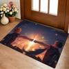 Anime Cool H-HaikyuU Floor Mat Cozy Flannel Soft Thick Non-Slip Mat For Living Room Bedroom Kitchen Decor Rugs