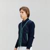 Onoff Men S Woven Color Block Cardigan Of2803ga Navy