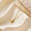 Hot-selling Classic Ins Niche Versatile Non-fading 18k Gold Titanium Steel Love Bow Collarbone Chain Necklace