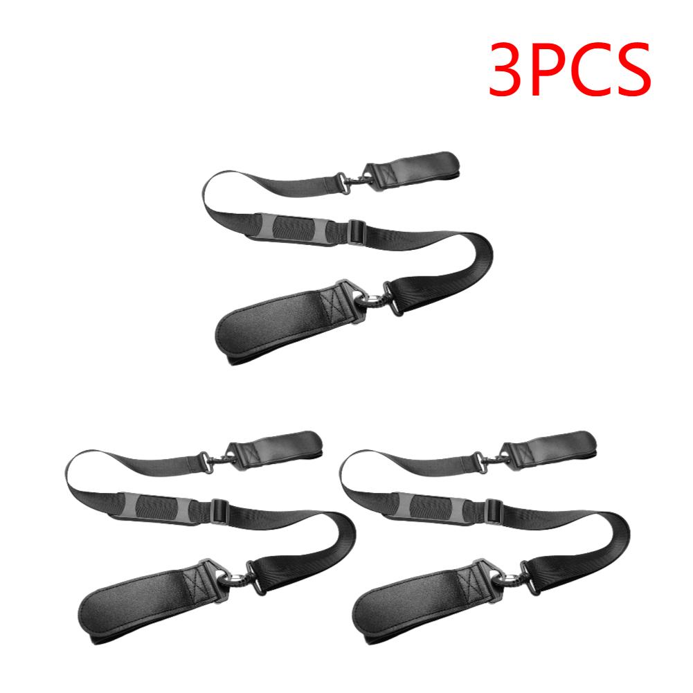 1-5PCS Portable Ski Borad Carry Strap Adjustable Skiing Pole Shoulder Hand Carrier Leash Outdoor Sports Skiing Accessories