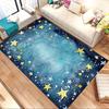 Stars Night Crystal Velvet Office Chair Mat Area Rug - Non-Slip, Floor Mat, Office Desk Chair Rugs,Christmas Gift-1106099