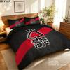 Nottingham Forest Pattern Bedding Quilt Set  Home Decoration  Gift (1 * duvet cover + 2 * pillowcase  without core)
