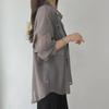 Women's Summer Cardigan – Ice Silk Sun Protection, Thin and Drapey Design Cover-up Top