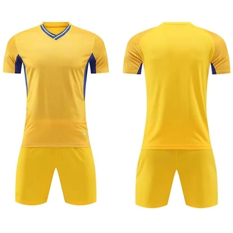 Kids Soccer Training Jersey Football Uniform Kit Boy Soccer Team Football Jersey 3XS