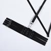 Aduloty Ladies Sexy Lingerie Mesh Hollow Perspective Thin Section Summer Erotic Underwear Underwire Hanging Neck Sling Bra Set