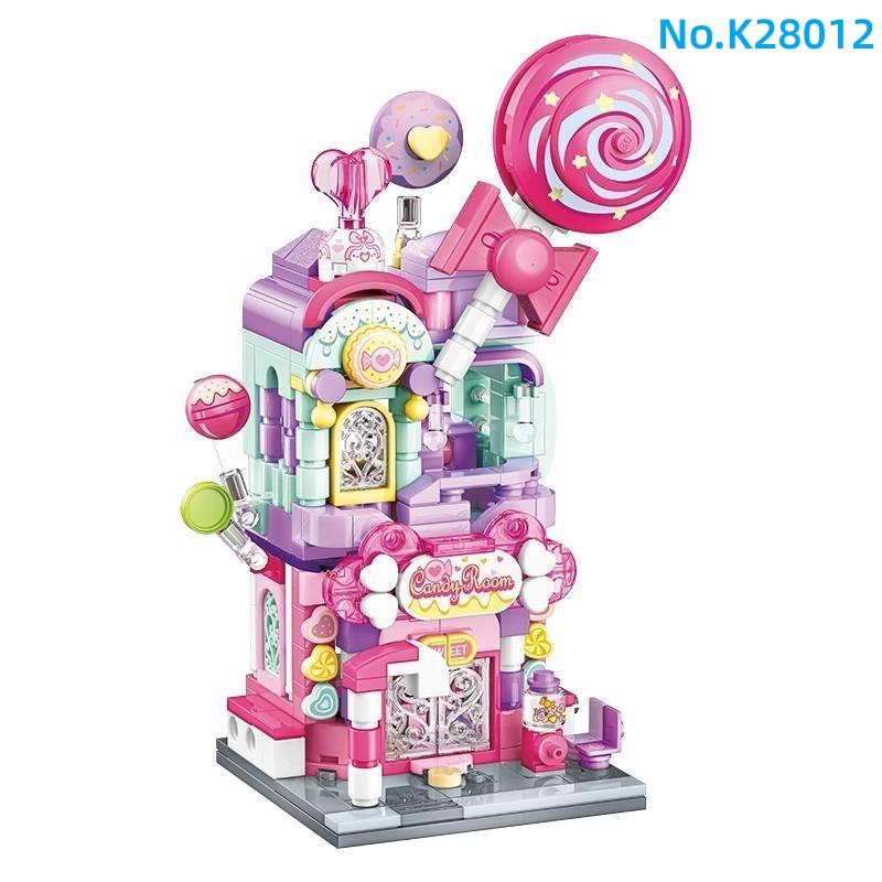 Keeppley Blocks Building Toys DIY Puzzle City Corner Home Decor Gift K28012 K28013 K28014  K28015 K28016