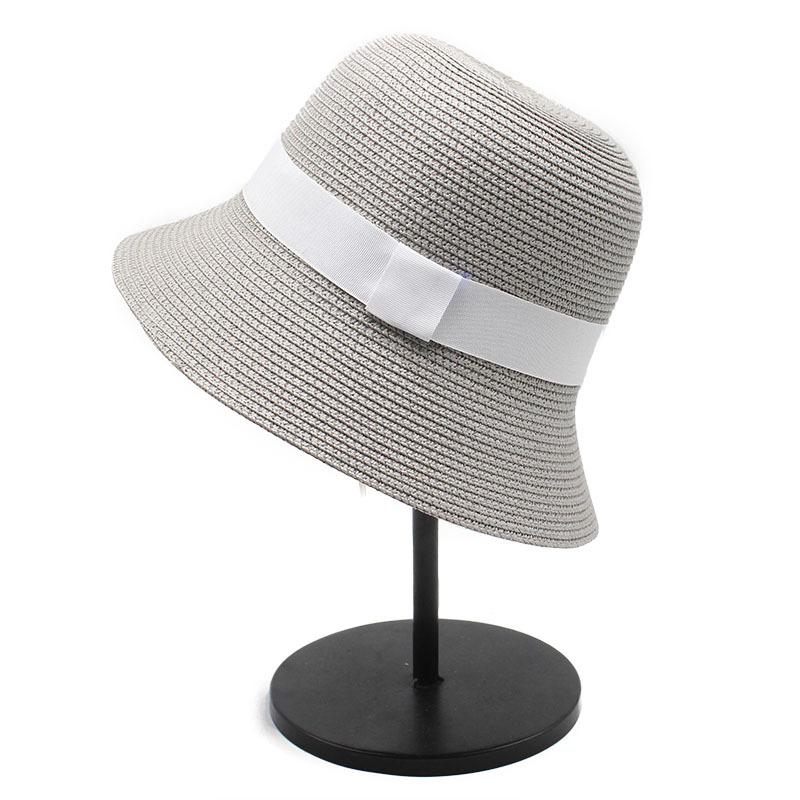 Summer Japanese Straw Hat Bucket Hat Women'S Breathable Sunshade Bucket Hat Casual Bell Basin Hat Tide