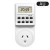 TM03 Digital Timer Switch Outlet Electronic Kitchen Timer Outlet 12/24 Hour Cycle Programmable Timer Outlet Time Setting3