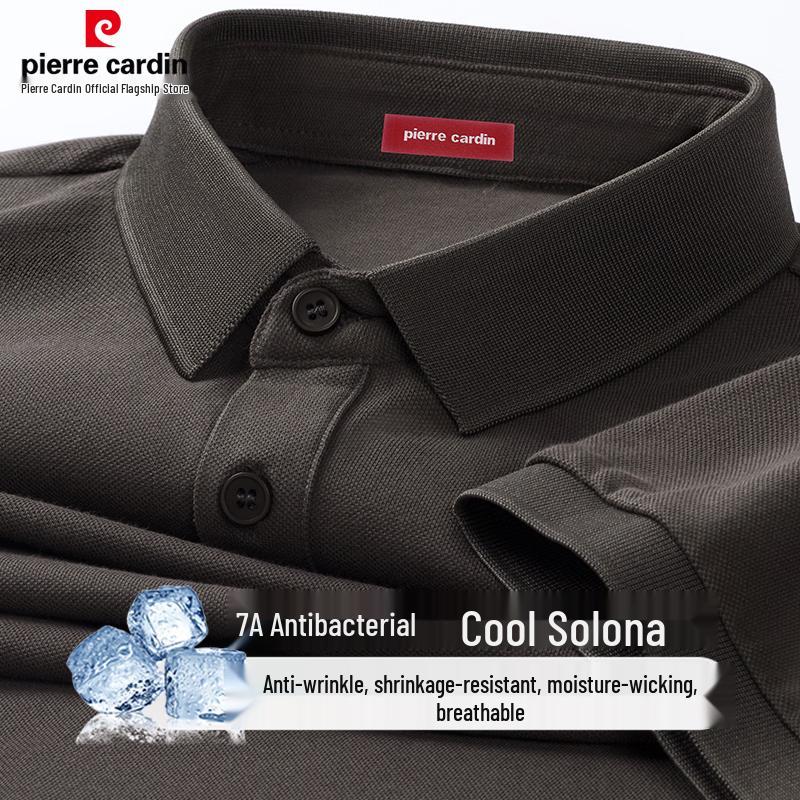 Pierre Cardin Men's Cooling Sorona Short Sleeve Polo Shirt