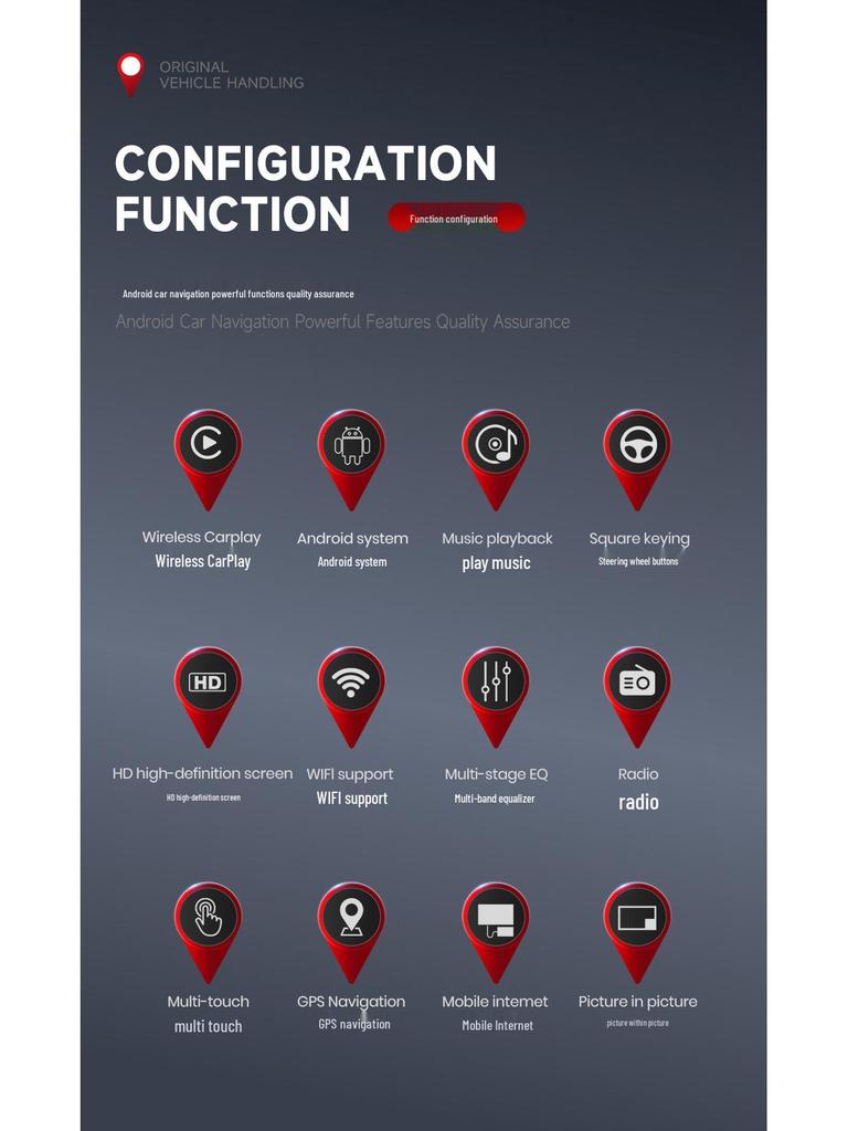 Infiniti FX35 (06-09) Android Navigation GPS System with Large Screen