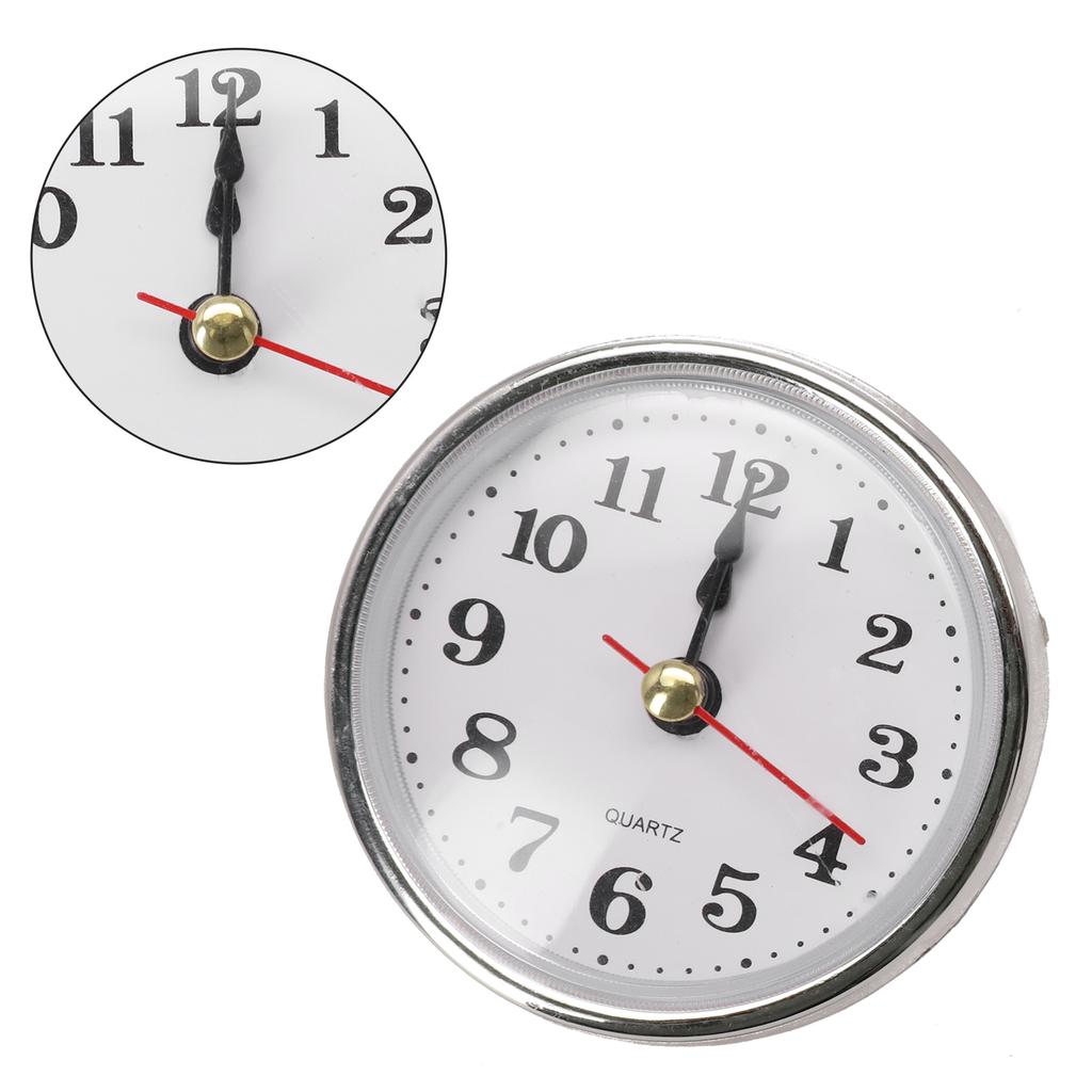 Quartz Clock Insert DIY Gold Colored Trim Parts Replacement