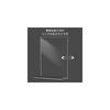 Wisetec A3 Acrylic Stand, Vertical, 2-Pack, T-Shaped Frame, Clear Stand, Photo Stand, POP Display,