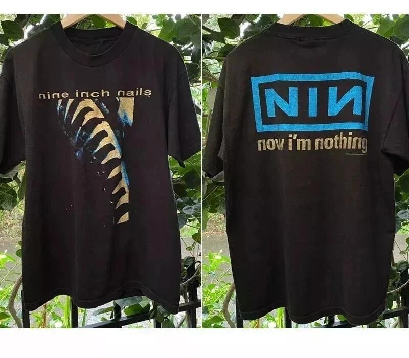 Nine Inch Nails The Downward Spiral Album 1994 TShirt reprint Unisex T-Shirt L